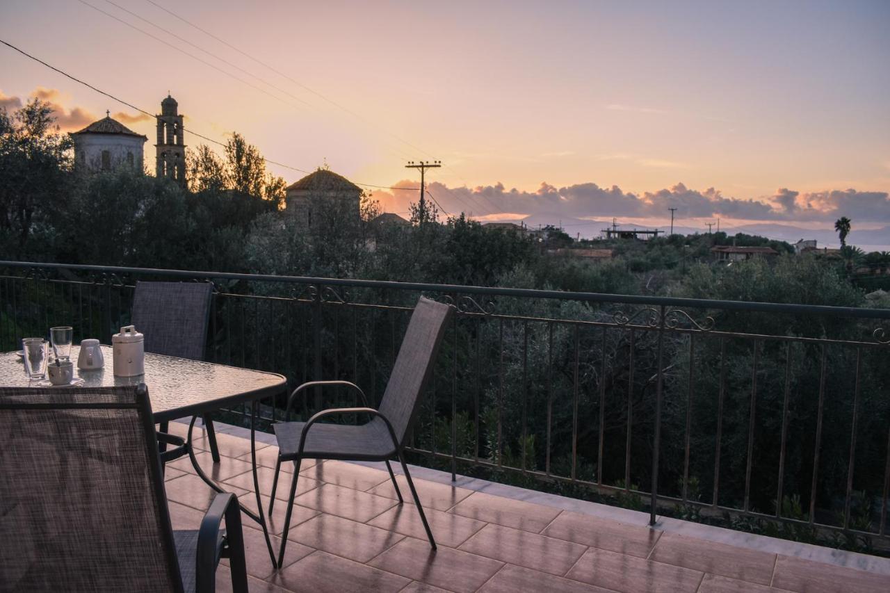 Amber Seaview Villa By The Olive Groves Kalamata Exterior foto